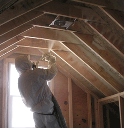 Wilmington NC attic spray foam insulation